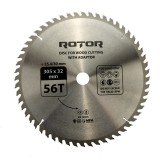 Disc taiat lemn ROTOR 305*32/30/25,4 cu adaptor 56T Innovative ReliableTools