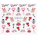 Cumpara ieftin Tatuaj Unghii LUXORISE Love Train, BN-1071