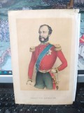 Herzog von Cambridge, Prince George, Duke of Cambridge, 1854, comandant al Primei Divizii britanice &icirc;n Războiul Crimeii, cromolitografie, 181