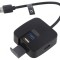 Hub USB 4 Porturi USB 2.0/3.0 Negru