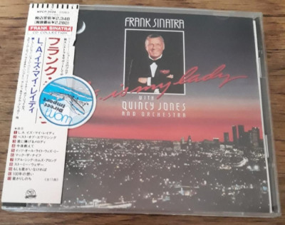 CD Frank Sinatra &amp;amp; Quincy Jones And Orchestra &amp;lrm;&amp;ndash; LA Is My Lady [japan press OBI] foto