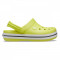 Saboți Crocs Crocband Kid&#039;s New Clog Galben - Citrus/Grey