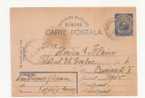 RS1 Carte Postala Romania - circulata 1951 Toplita-Bucuresti