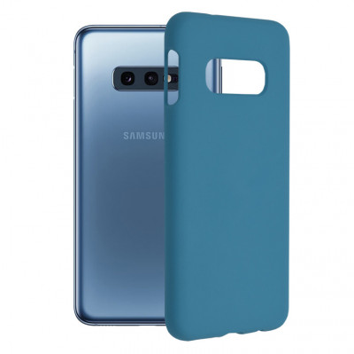 Husa Techsuit Soft Edge Silicon Samsung Galaxy S10e - Denim Blue foto