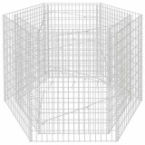 Cumpara ieftin Strat inaltat gabion hexagonal, 160 x 140 x 100 cm