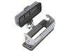 Conector Carcasă HDC Degson D16A, IP65, Aliaj Aluminiu, Montare Flansa, Gri, UL94V-0