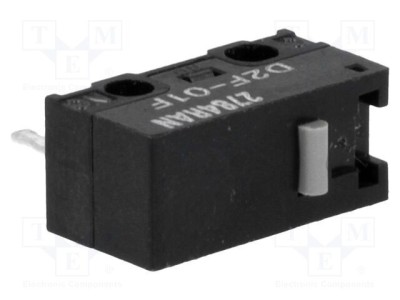 Micro&amp;icirc;ntrerupător OMRON SNAP ACTION SPDT 1A/125VAC 0,1A/30VDC D2F foto