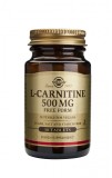 L-CARNITINE 500mg 30tb SOLGAR