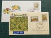 Australia 1982 - Craciun, serie pe 2 FDC circulate