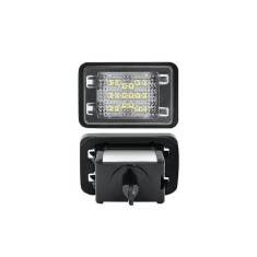 Set 2 Lampi Numar LED Xentech Light Mercedes GLK X204 T10 W5W 6000K CANBUS