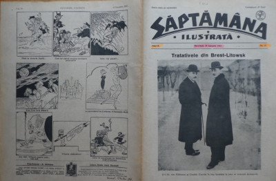 Saptamana ilustrata, an 2, nr. 27, 1918, Cinematograful in Romania foto