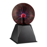 Glob decorativ plasma 6W, efect fulger la atingere, diametru 12.7 cm, Globo