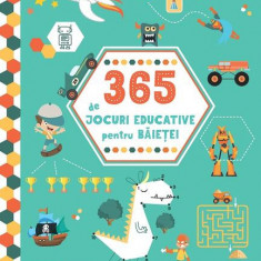 365 de jocuri educative pentru băieței - Paperback brosat - Ballon Media - Paralela 45 educațional