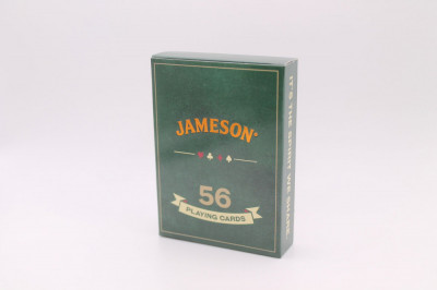 Carti de joc whisky Jameson - noi foto