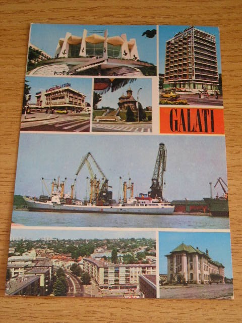 QW24 G - Carte postala - tematica turism - vedere - Galati 17