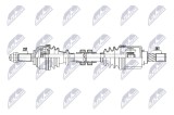 Planetara Nissan Micra (K12) 1.5 DCI 2003-2010, Note (E11) 1.5 DCI 2006-2012; partea stanga, cutie viteze manuala; 39101-AY600; NTY, aftermarket