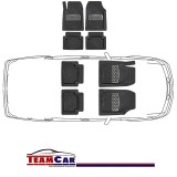 Cumpara ieftin Covorase Auto TeamCar&reg; Tip Tavita Compatibile Honda HR-V 1 (1999&ndash;2006) - Suv Silver