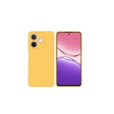 Husa Soft Touch, slim, ALC Mobile, anti soc, compatibila cu OPPO A5 Pro, Galben Tpu