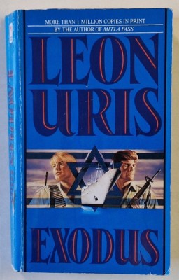 EXODUS by LEON URIS , 1986 foto