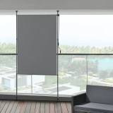 Jaluzea tip rulou de exterior Cimarra 150 x 270 cm gri inchis [pro.tec] HausGarden Leisure