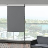 Jaluzea tip rulou de exterior Cimarra 150 x 270 cm gri inchis [pro.tec] HausGarden Leisure