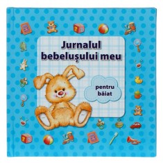 Album &amp;rdquo;Jurnalul Bebelusului&amp;rdquo; pentru Baiat - Memories foto