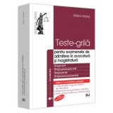 Cumpara ieftin Teste-grila pentru examenele de admitere in avocatura si magistratura. Drept civil. Drept procesual civil. Drept penal. Drept procesual penal. Editia