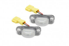 Set Lampi Cu Led Numar Inmatriculare Compatibil Seat Ibiza Iv St; Vw Golf Ii, foto