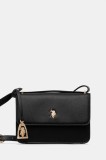 U.S. Polo Assn. poșetă Jones culoarea negru, BIUJE8909WVP