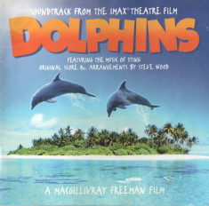 CD Sting, Steve Wood ? Dolphins (Soundtrack From The IMAX Theatre Film) (EX) foto