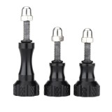 Cumpara ieftin Set 3 suruburi aluminiu CNC pentru GoPro Hero 2 Hero 3 Hero 3+ Hero 4 Hero 5 Hero 6 Hero 7 GP50