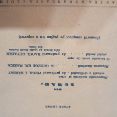 REVISTA DE SOCIOLOGIE, ANUL 1/1931, NR 1