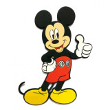 Autocolant sticker decorativ de perete 3D din desene animate Mickey Mouse Tip Mickey, Oem