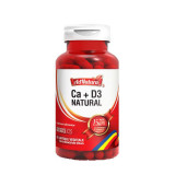 Calciu + Vitamina D3 Natural 30 capsule Adserv