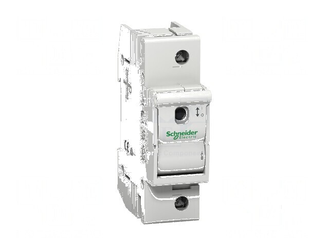 Separator cu fuzibil D01 pentru şină DIN