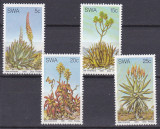 DB1 Flora Aloe Africa de Sud Vest 4 v. MNH, Nestampilat