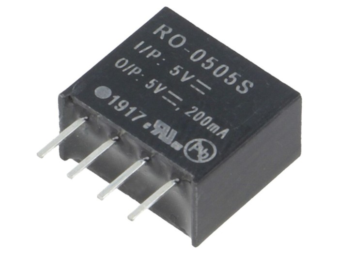 Convertor DC/DC 5V 1W SIP4