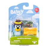 Set figurina, Bluey, Story Starter, Bluey si Hay Bale