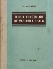 Teoria Functiilor De Variabila Reala - I. P. Natanson , X352