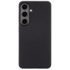 Husa telefon tactical magforce aramid pentru samsung galaxy s24, 0.8 mm, fibra aramida, magnetica, negru
