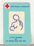 bnk cld Calendar de buzunar 1982 - Congo - Crucea Rosie