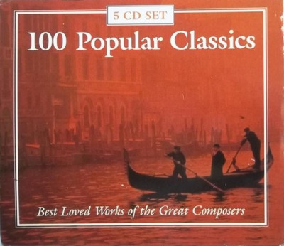 CD 100 Popular Classics, original, muzica clasica foto