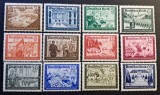 Germania (Deutsches Reich 1939) Seria Completă "Kameradschaftsblock der Deutschen Reichspost" (3+2Pf - 25+15Pf) (MINT HINGED / Cu Șarnieră) CLK1