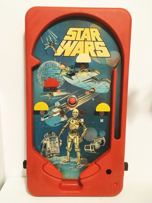 Flipper Arcofalc Star Wars 1977, Italien, Taille 64 Cm, Plastique, Vintage