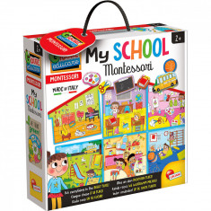 Joc Montessori - Scoala mea PlayLearn Toys foto