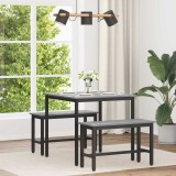 vidaXL Mese de sufragerie 80 x 80 x 75 cm METAL 892629