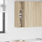 Cumpara ieftin Dulap suspendat Riga Stejar Sonoma 20 x 29,5 x 80 cm