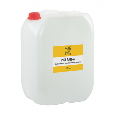 Detergent acidic pentru curățarea aparatelor de muls, MCLEAN-A, 24&amp;nbsp;kg foto