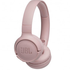 Casti wireless JBL TUNE 500BT cu sunet pur bas, Roz - SECOND