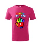 Tricou Personalizat Roz Number blocks pentru Copii 2